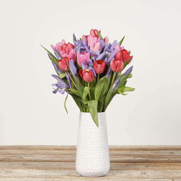 Tulips - All the Rage WIth Mason Vase