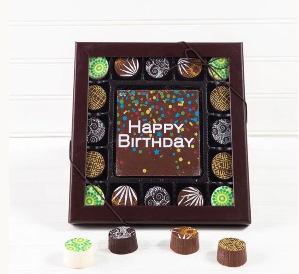 Birthday Confetti Assorted Truffle Gift Box